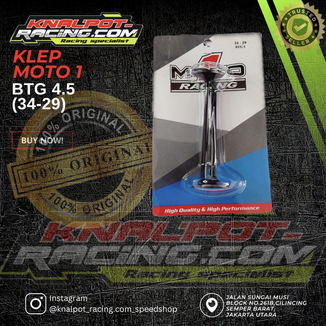 KLEP MOTO1 BTG 4.5 ( 34-29 )